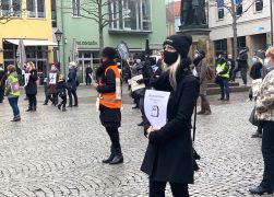 Lockdown Mahnwache Verzweiflung Bei Friseuren In Jena 0008
